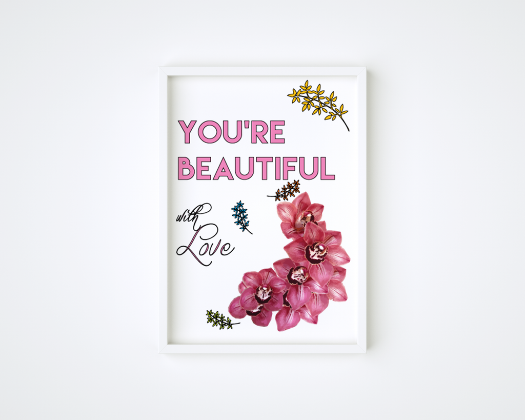 You're Beautiful Frame