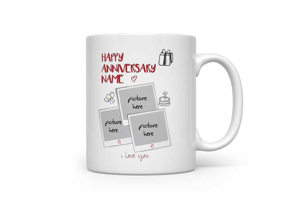 Anniversary Polaroid Mug