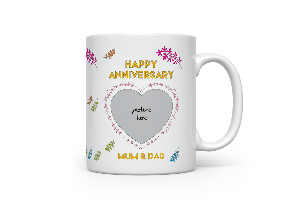 Happy Anniversary Mum and Dad Mug