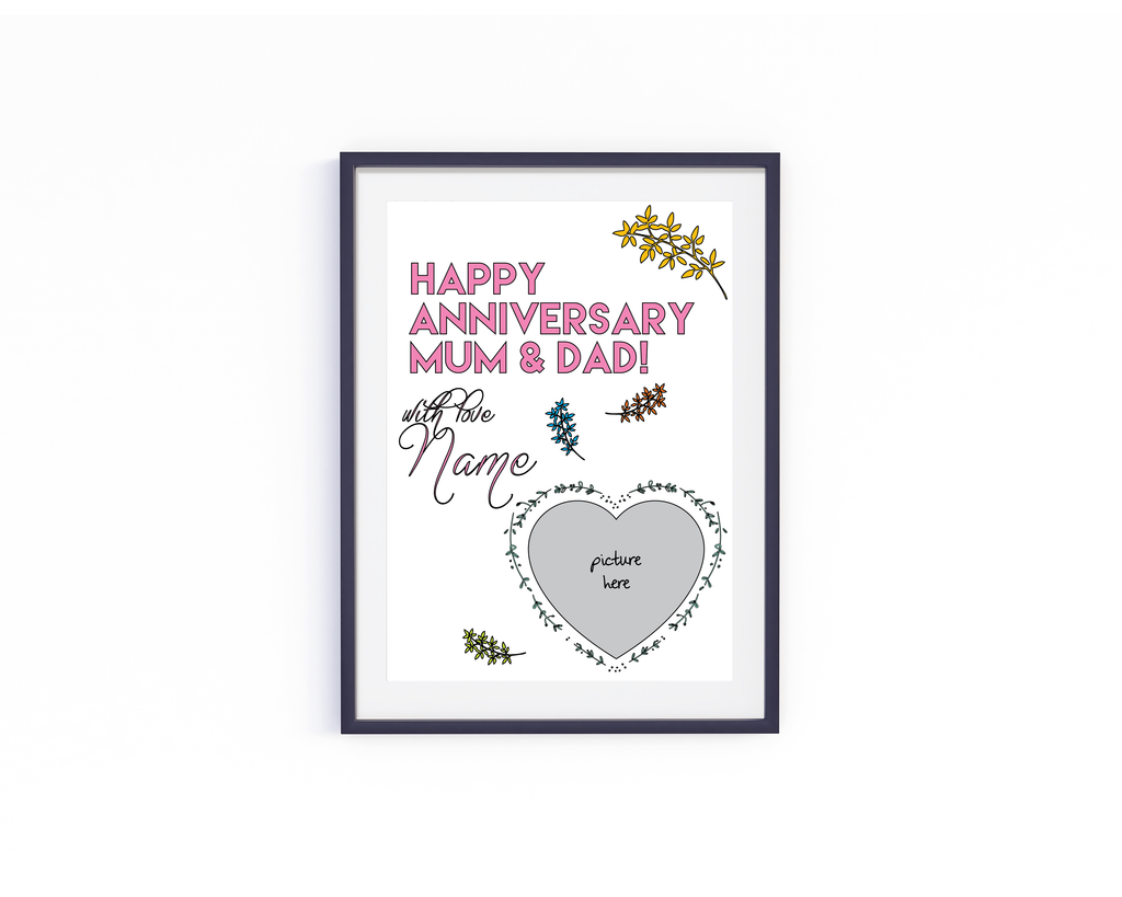 Love Anniversary (Parents) Frame