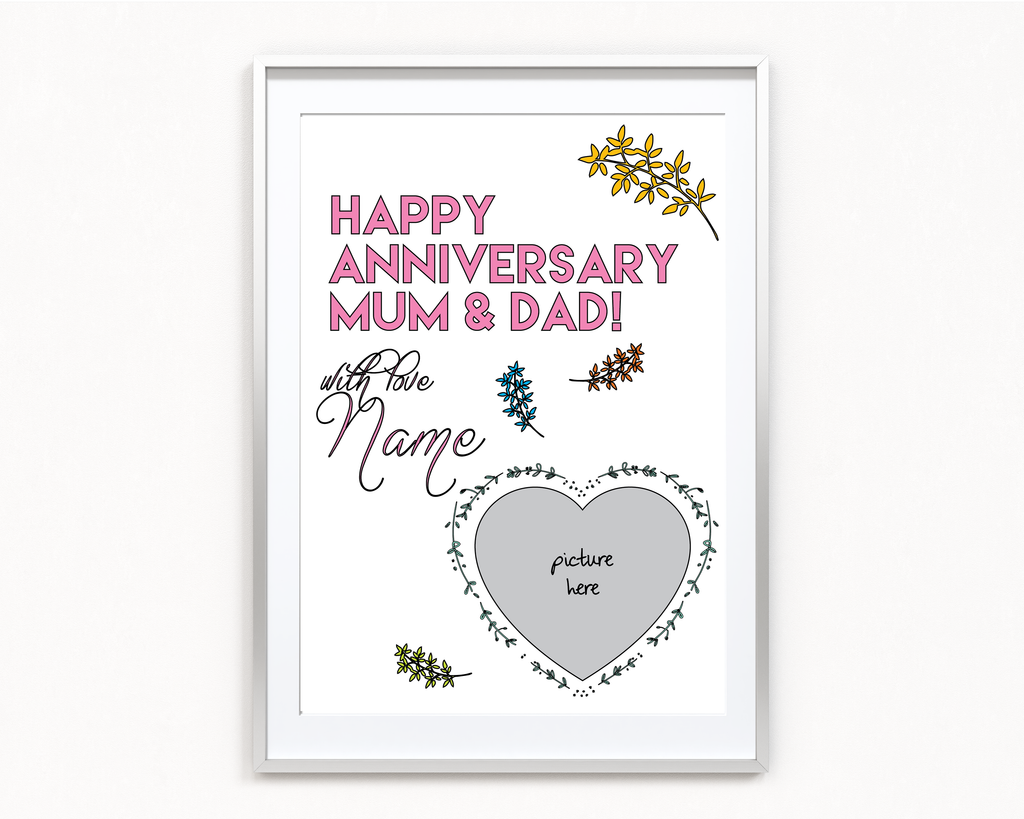 Love Anniversary (Parents) Frame