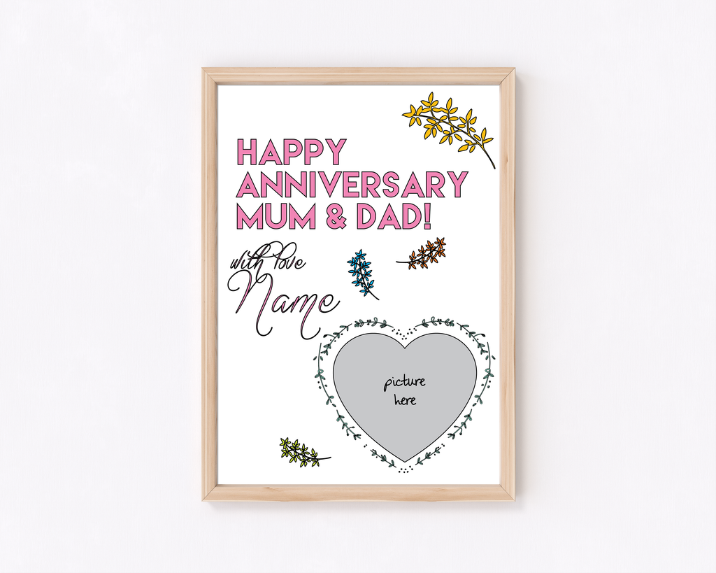 Love Anniversary (Parents) Frame