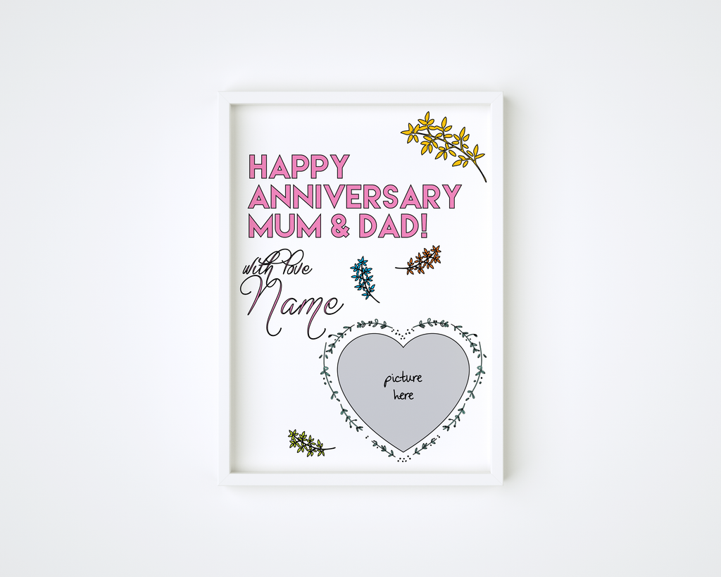 Love Anniversary (Parents) Frame