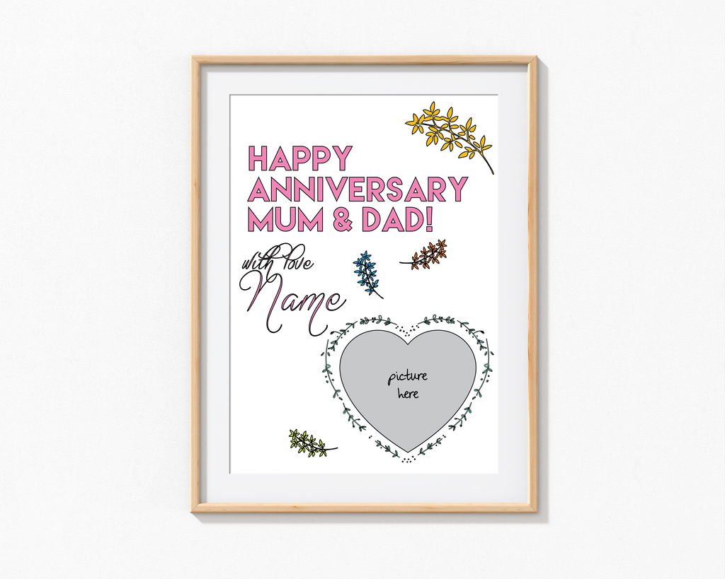 Love Anniversary (Parents) Frame