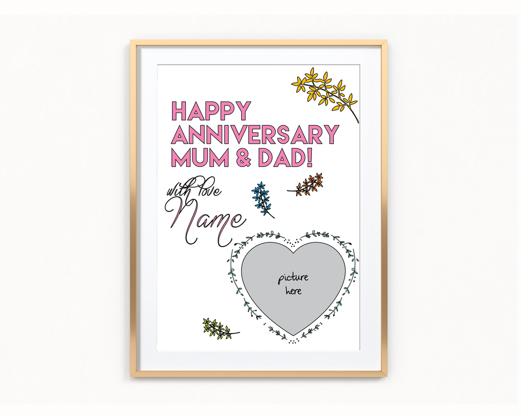 Love Anniversary (Parents) Frame