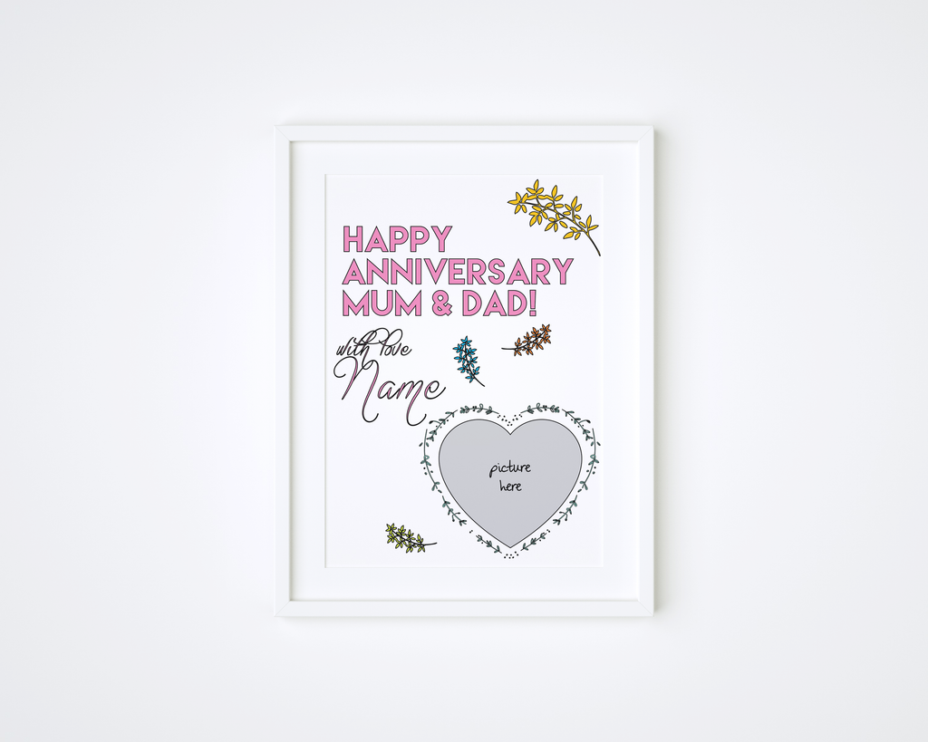 Love Anniversary (Parents) Frame