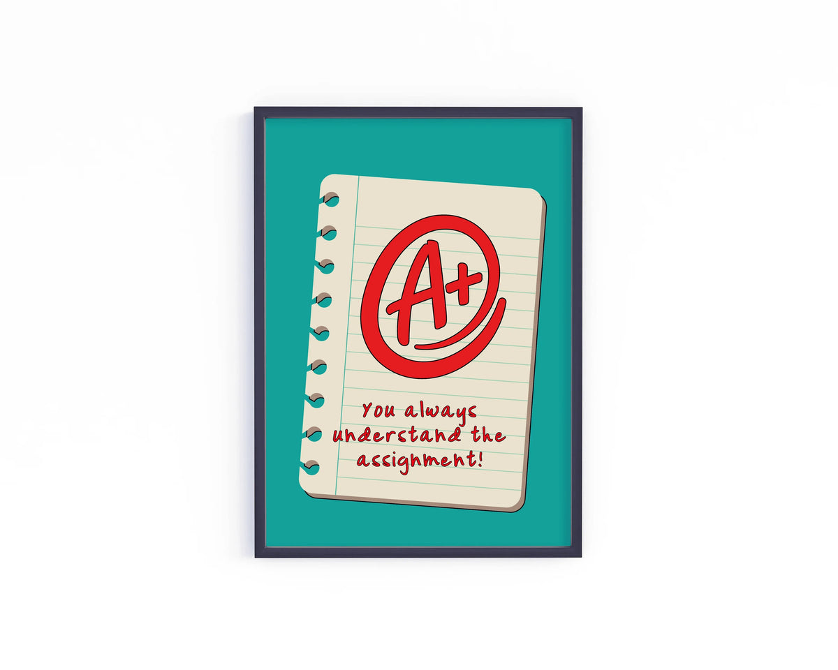 Assignment Frame – Not Just Pulp
