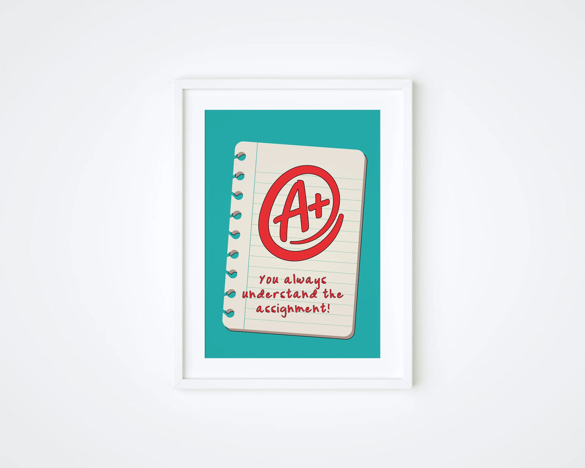 Assignment Frame – Not Just Pulp