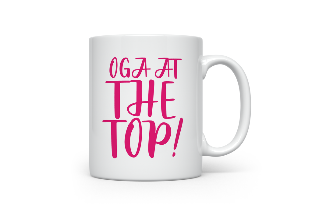 Oga At The Top Mug (pink)