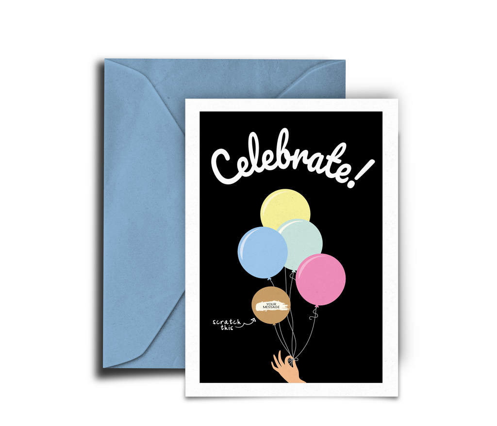 "Celebrate" Scratch Card