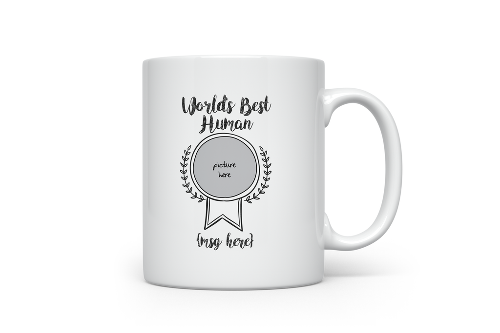 World Best Human Custom Mug